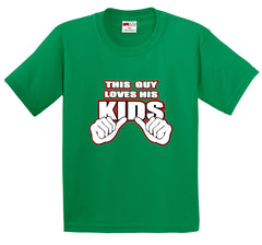 This Guy Loves His Kids Men's T-Shirt
