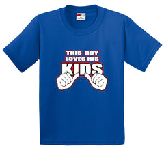 This Guy Loves His Kids Men's T-Shirt