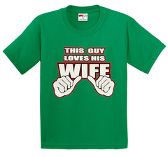 This Guy Loves His Wife Men's T-Shirt