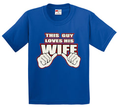 This Guy Loves His Wife Men's T-Shirt