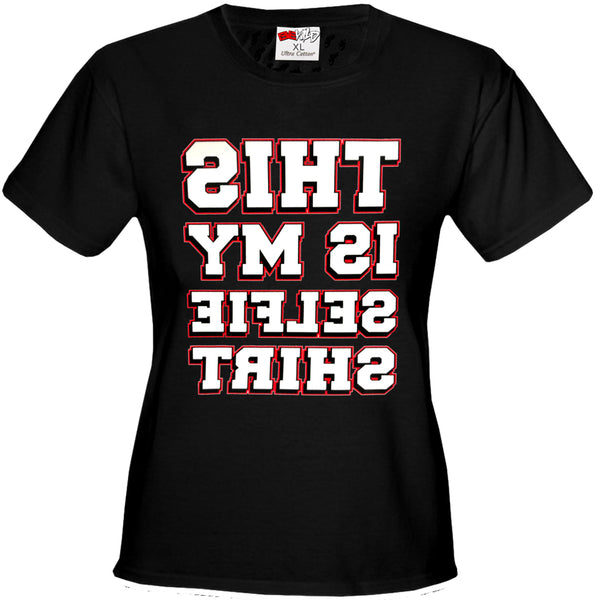 This Is My Selfie Shirt Girl's T-Shirt –