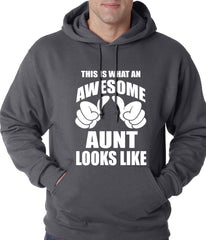 This Is What An Awesome Aunt Looks Like Adult Hoodie