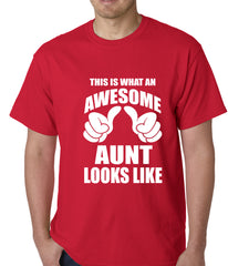 This Is What An Awesome Aunt Looks Like Mens T-shirt