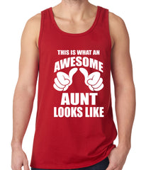 This Is What An Awesome Aunt Looks Like Tank Top