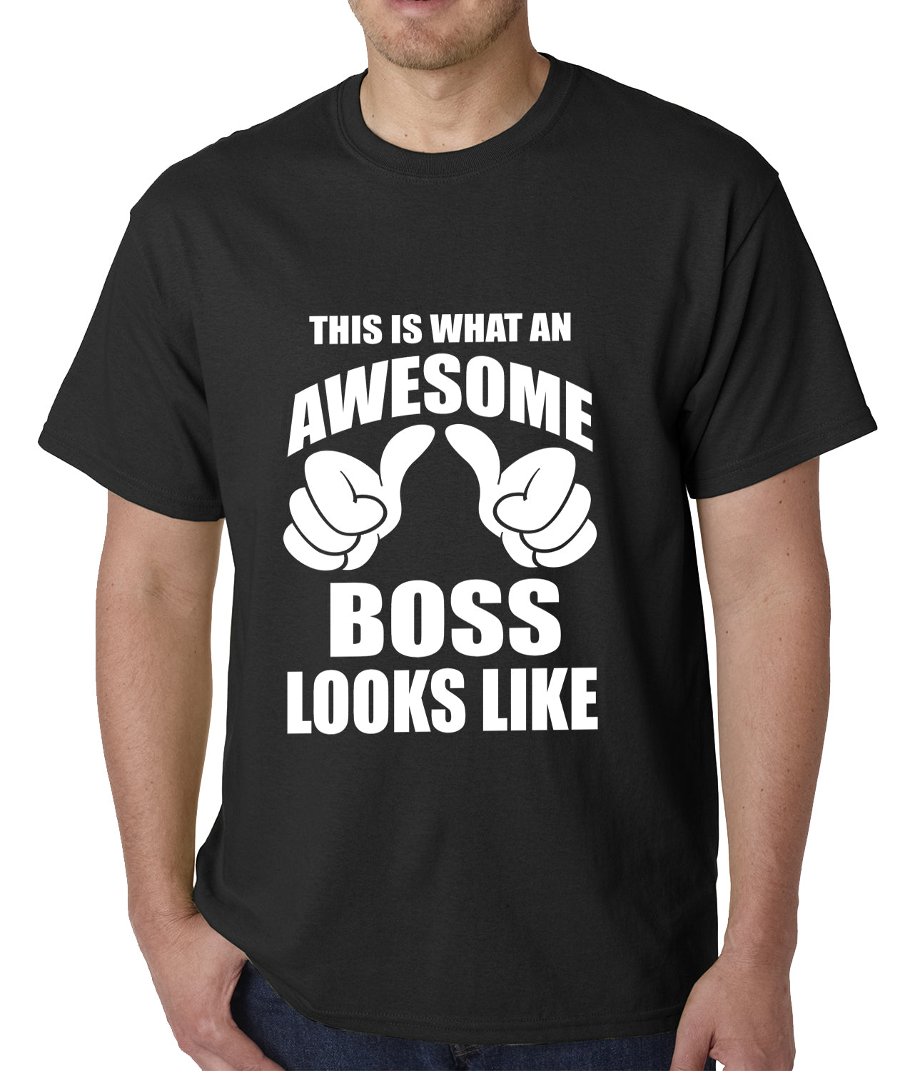 This Is What An Awesome Boss Looks Like Mens T-shirt