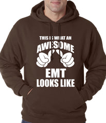 This Is What An Awesome EMT Looks Like Adult Hoodie