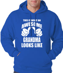 This Is What An Awesome Grandma Looks Like Adult Hoodie
