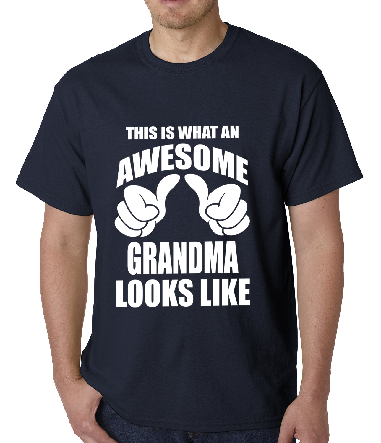 This Is What An Awesome Grandma Looks Like Mens T-shirt