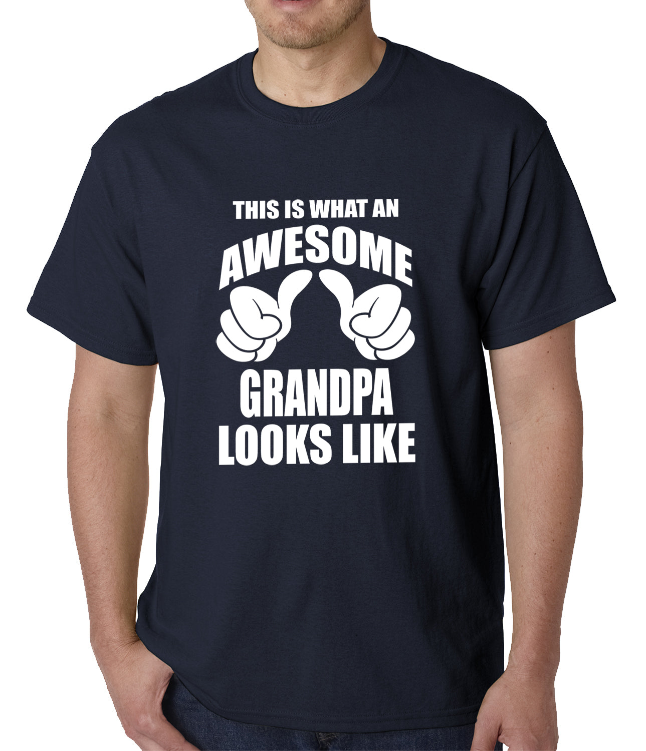 This Is What An Awesome Grandpa Looks Like Mens T-shirt