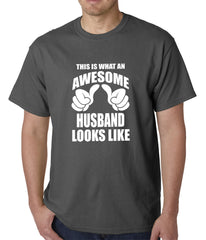 This Is What An Awesome Husband Looks Like Mens T-shirt