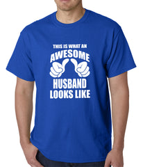 This Is What An Awesome Husband Looks Like Mens T-shirt