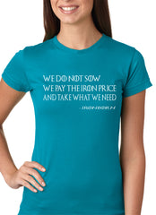 Thrones Greyjoy Ironborn Motto Girls Shirt
