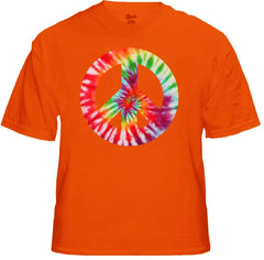 Tie Dye Peace Sign T-Shirt