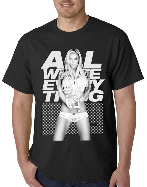 Tits clothing - All White Everything Mens T-shirt –