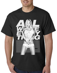 Tits clothing - All White Everything Mens T-shirt