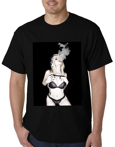 Tits Clothing - Up In Smoke Mens T-shirt –