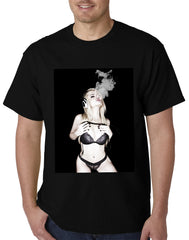 Tits Clothing - Up In Smoke Mens T-shirt