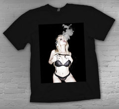 Tits Clothing - Up In Smoke Mens T-shirt
