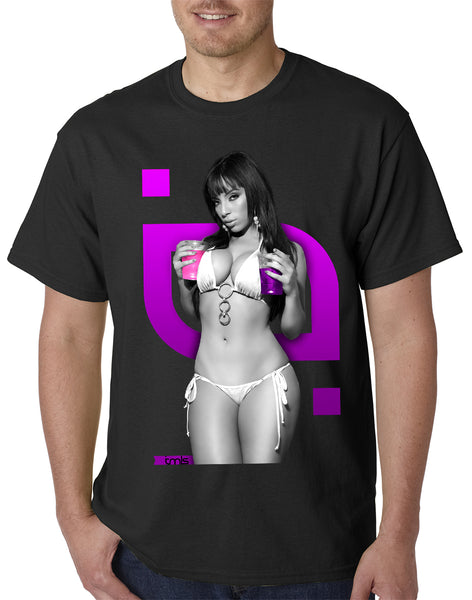 Tits T-shirt - "Double Fistin" Mens T-shirt –