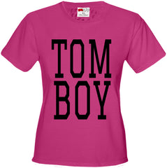 Tom Boy Celebrity Girl's T-Shirt