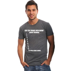 Top 10 Things Men Know About Women T-Shirt