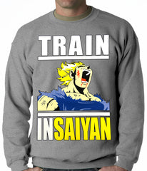 Train Like Insaiyan Adult Crewneck