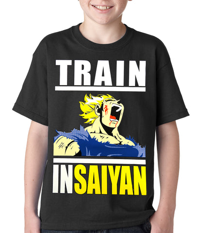 Train Like Insaiyan Kids T-shirt