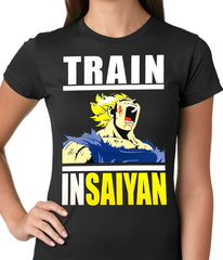 Train Like Insaiyan Ladies T-shirt