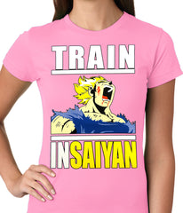 Train Like Insaiyan Ladies T-shirt