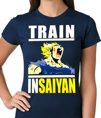 Train Like Insaiyan Ladies T-shirt