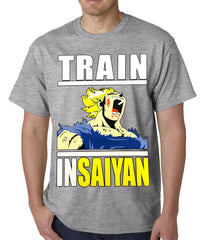 Train Like Insaiyan Mens T-shirt