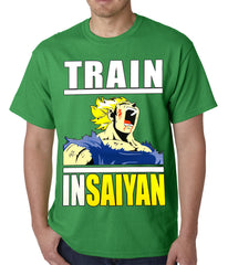 Train Like Insaiyan Mens T-shirt