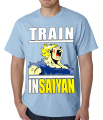 Train Like Insaiyan Mens T-shirt