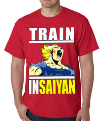 Train Like Insaiyan Mens T-shirt