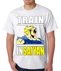 Train Like Insaiyan Mens T-shirt