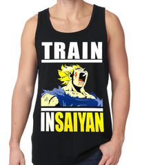 Train Like Insaiyan Tank Top