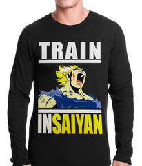 Train Like Insaiyan Thermal Shirt