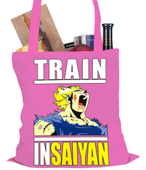 Train Like Insaiyan Tote Bag