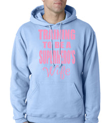 Training To Be A Superhero's Wife Adult Hoodie