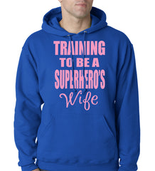 Training To Be A Superhero's Wife Adult Hoodie