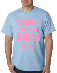Training To Be A Superhero's Wife Mens T-shirt
