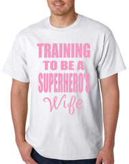 Training To Be A Superhero's Wife Mens T-shirt