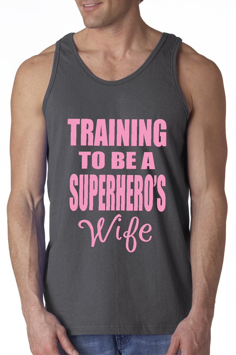 Training To Be A Superhero's Wife Tanktop