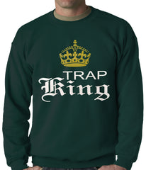 Trap King Golden Crown Adult Crewneck