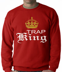 Trap King Golden Crown Adult Crewneck