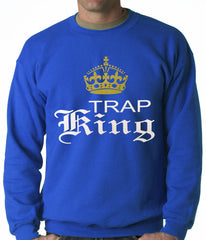 Trap King Golden Crown Adult Crewneck