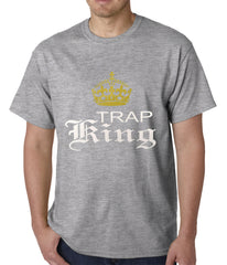 Trap King Golden Crown Mens T-shirt