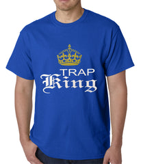 Trap King Golden Crown Mens T-shirt