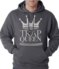 Trap Queen Full Silver Adult Hoodie