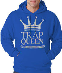 Trap Queen Full Silver Adult Hoodie